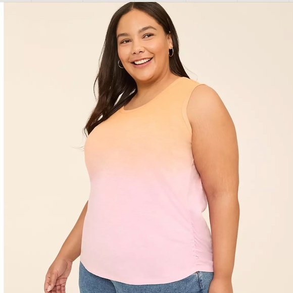 Lane Bryant Side Ruched Tank SIZE 18/20 NWT - Picture 1 of 3